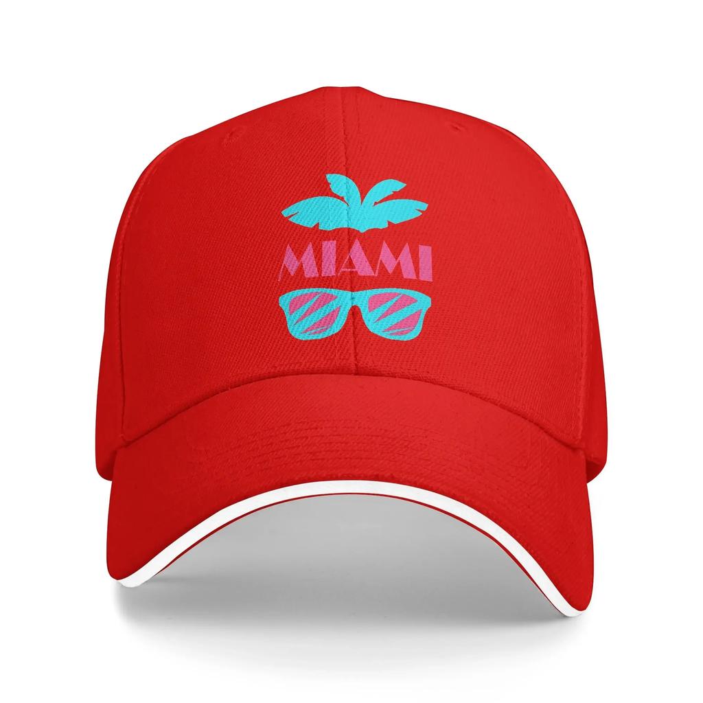 Miami Vices Accessories Unisex Baseball Caps Trucker Hat Vintage Outdoor Headwear Adjustable Snapback Hat