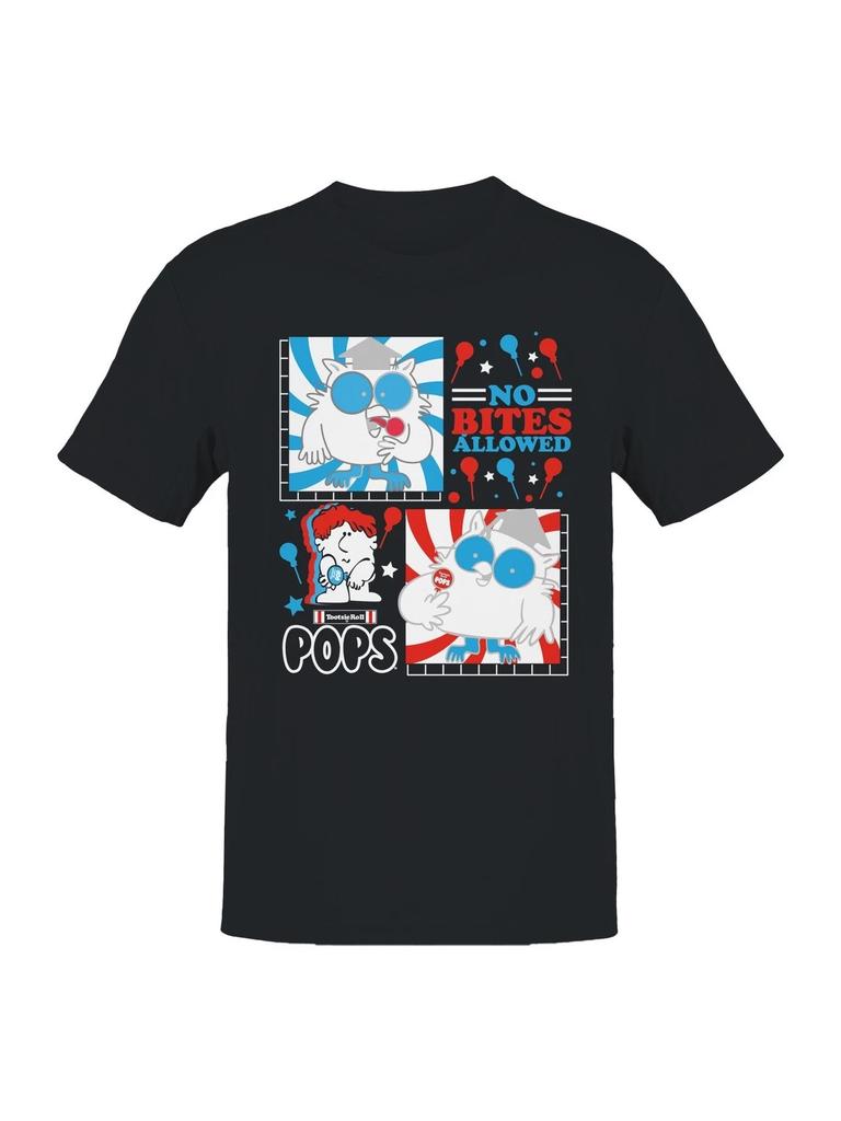 Officially Licensed Tootsie Roll Tootsie Pop Owl Men's T-shirt