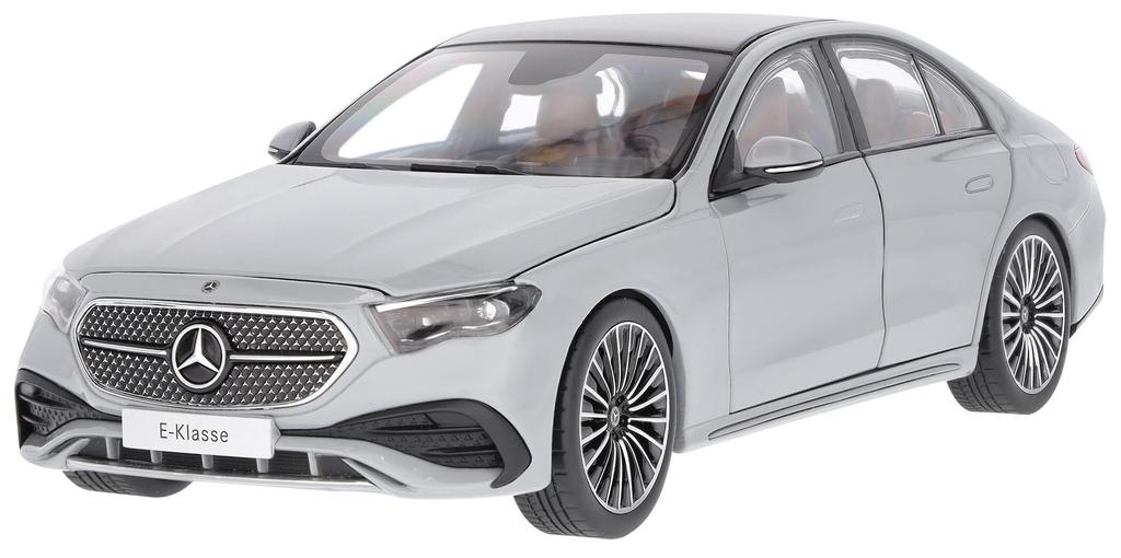 Genuine Sedan AMG Line Manufaktur Alpen Gray Scale [Mercedes-Benz Collection] E-Class (W214) 1/18