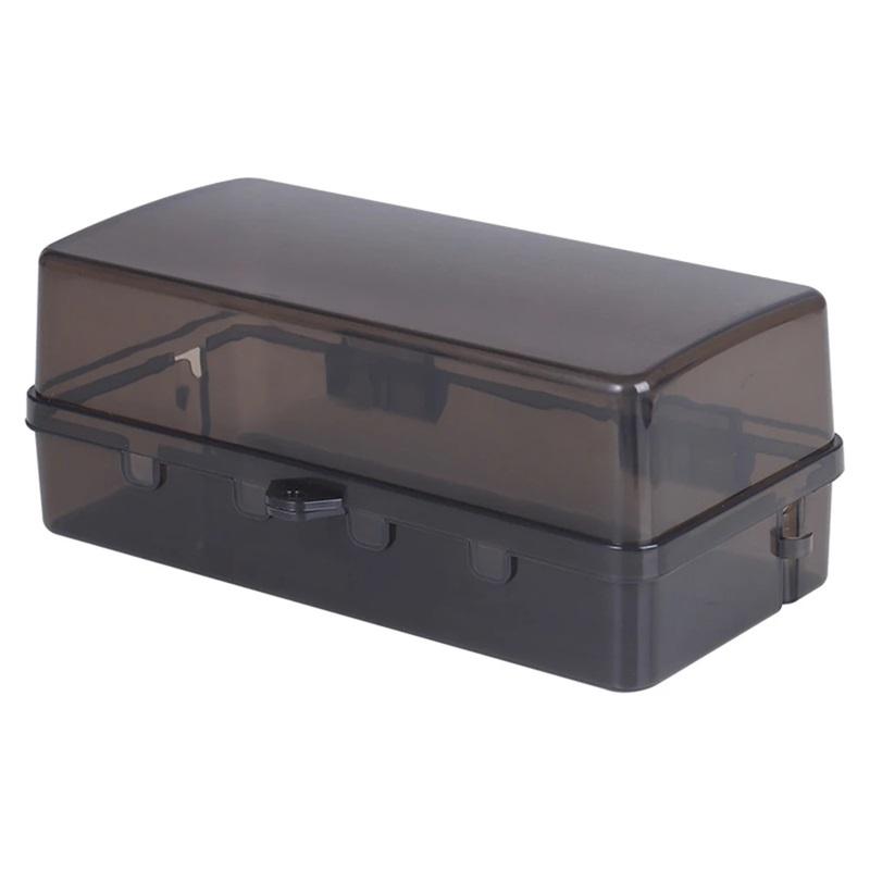 Waterproof Large Outdoor Electrical Box Lockable Weatherproof Outdoor Extension Cord Cover  Protect Outlet Plug Socket