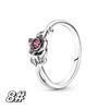    Bracelet 925 Silver Charm Beads DIY Eternal Rose Potts Pendant