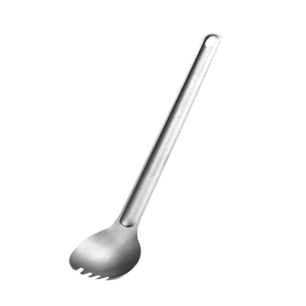 Stainless Steel Spork Camping Spork Outdoor Tableware Long-handled Spork