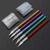 Metall-Schnitzmesser Diamantmalerei Papierschneider Messer DIY Diamanten Malerei Zubehör Kuchen Schnitzen DIY Bastelarbeiten Konditoreiwerkzeuge