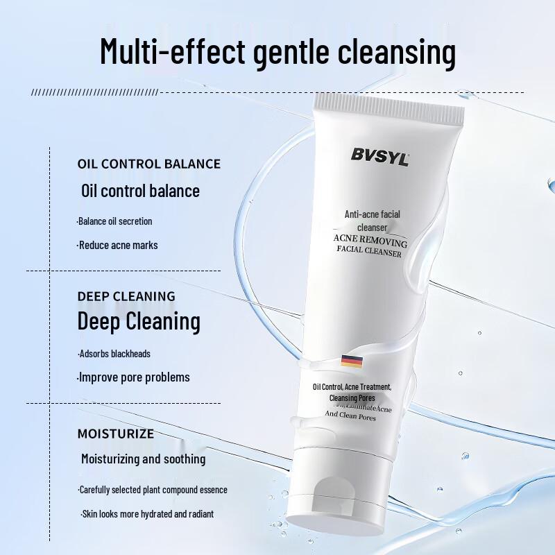 BVSYL Anti-Acne & Oil Control Facial Cleanser