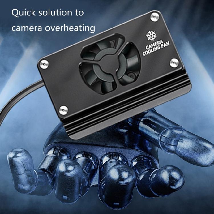 High Performances Camera Cooling Fan Accessory For A7M3/A7R3/A7R4A1 Cameras Ensuring Optimals Shoot Conditions