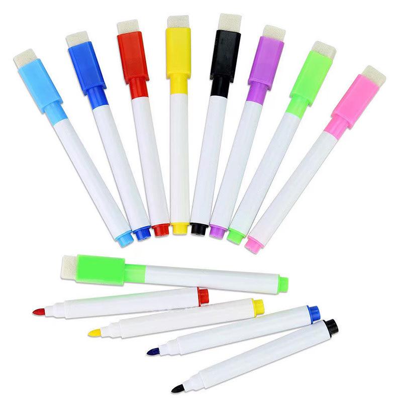 Erasable Colored Brush & Whiteboard Marker for Kids