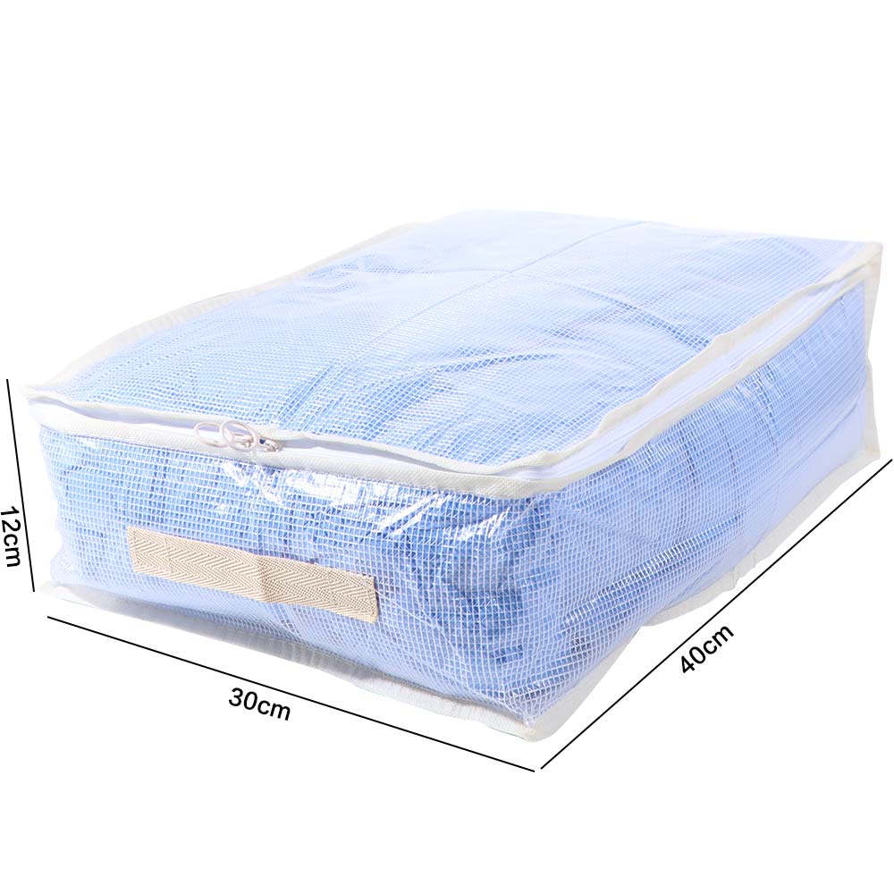 2Pcs Large Capacity Blanket Pillow Storage Container PVC Blanket Sorting Bags  Wardrobe