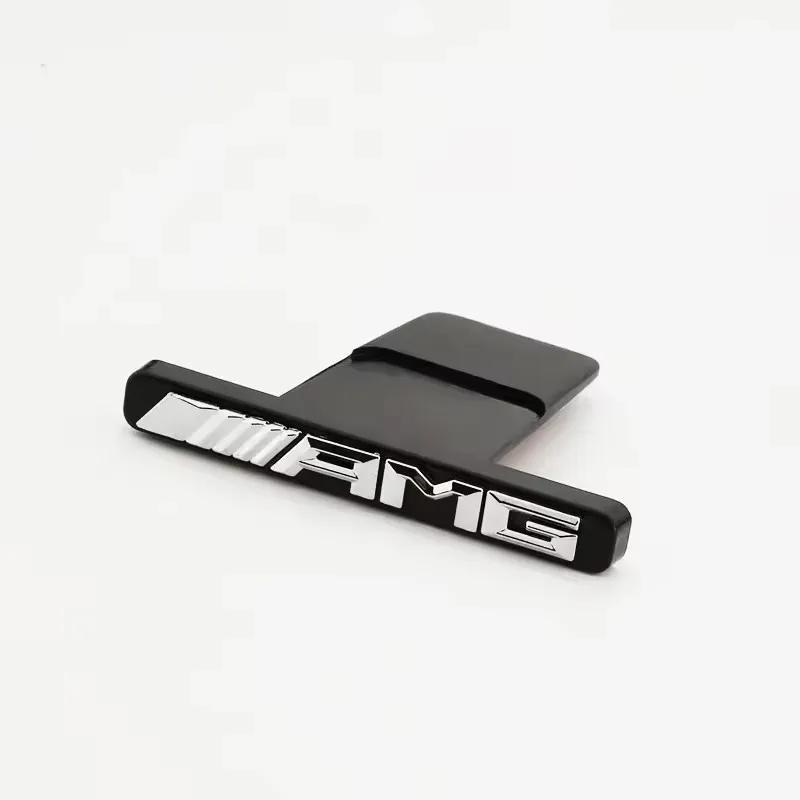 Chromový přední znak na kapotu auta Odznak Auto ozdoba pro Mercedes Benz AMG LOGO X253 X247 W205 W206 W212 W213 W177 W167 GT C63