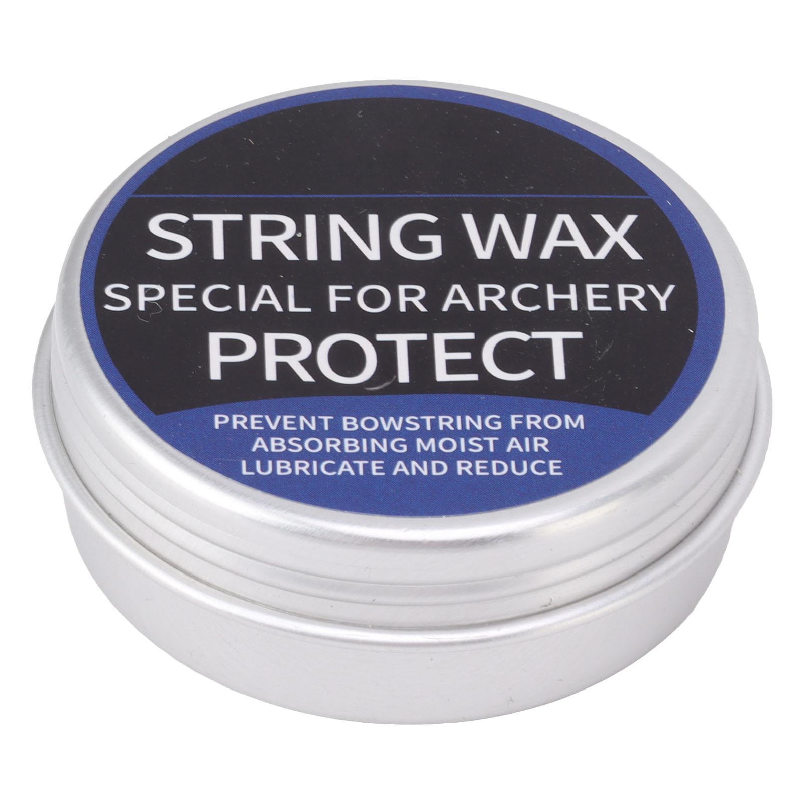 

Bow String Wax Archery Bow String Protective Wax for Outdoor Reducing Friction Preventing Fraying синій