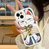 ANIME D-Dandadan T-turbo Baba Handyhülle Für IPhone 16 15 14 13 12 11 Pro Max Plus Stoßfeste Lederabdeckung