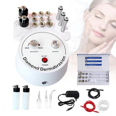 3-in-1 Diamond Microdermabrasion Beauty Device - Vacuum Suction, Water Spray, Facial Exfoliation & Skin Rejuvenation