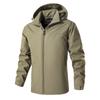 Warm Jacket Men's Windproof Autumn and Winter Cotton Clothes Outdoor Hooded Velvet Casual Sports Jacket