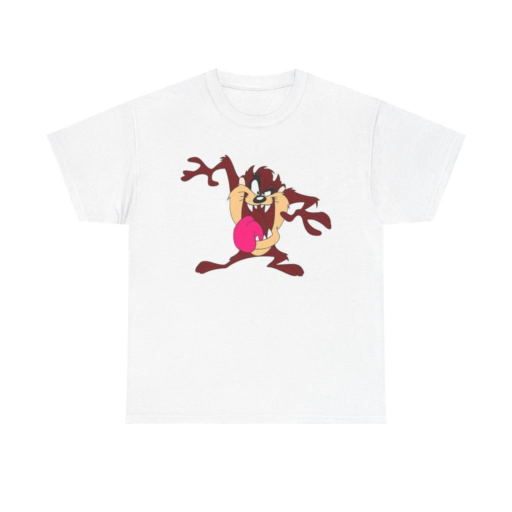 Tasmanian Devil Classic Cartoon Character Printed T Shirt Vintage Collectible