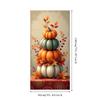 Thanksgiving Banner Autumn Colors Fall Banner Seasonal Banner Berry Accents Table Decoration For Fall Festival Seasonal Event