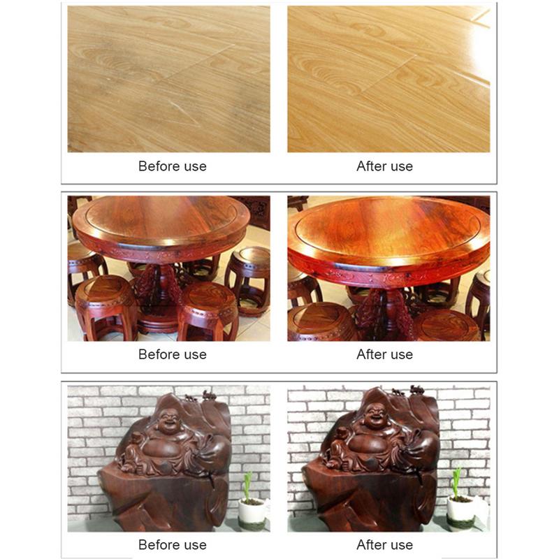 Wood Wax Waterproof Natural Beeswax For Floor Multifunctional Wood Restorer For Seals Stones Tables Artwork Wooden Bracelets