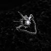 Vintage Zircon Star Chain Earings For Men Unisex Gothic Punk Hiphop Fashion Earings High-end Designer Jewelry Accessories Gift