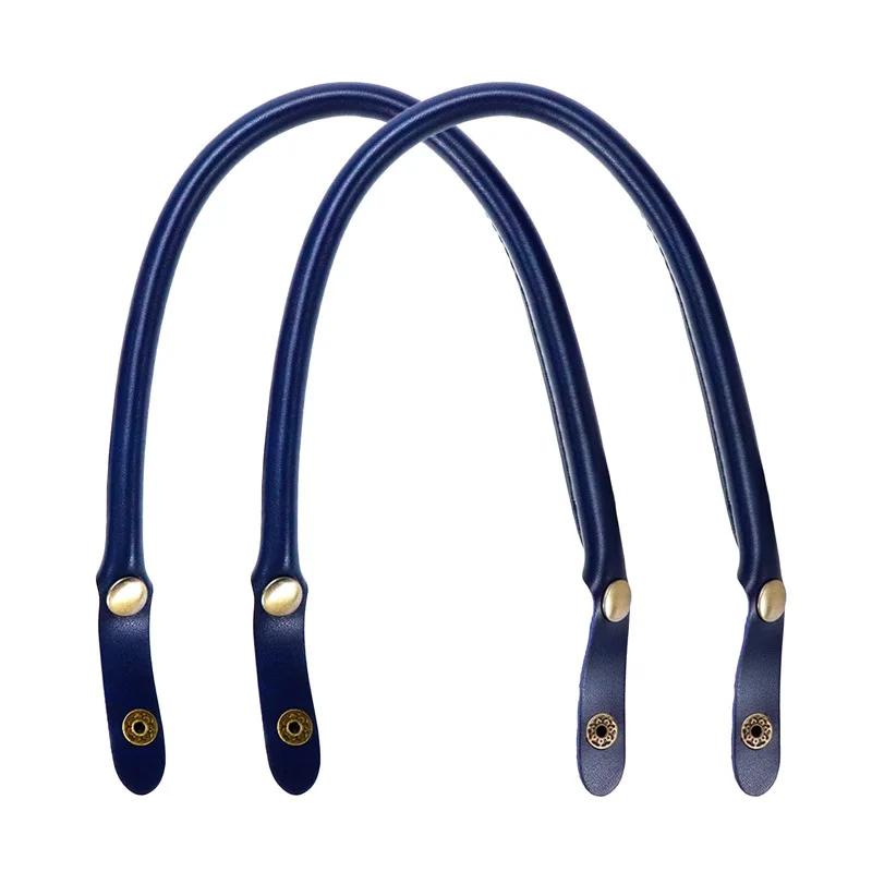 1/2Pcs PU Leather Bag Handle Women's Detachable Shoulder Bag Handles DIY Replacement Accessories Handbag Band Strap Belt