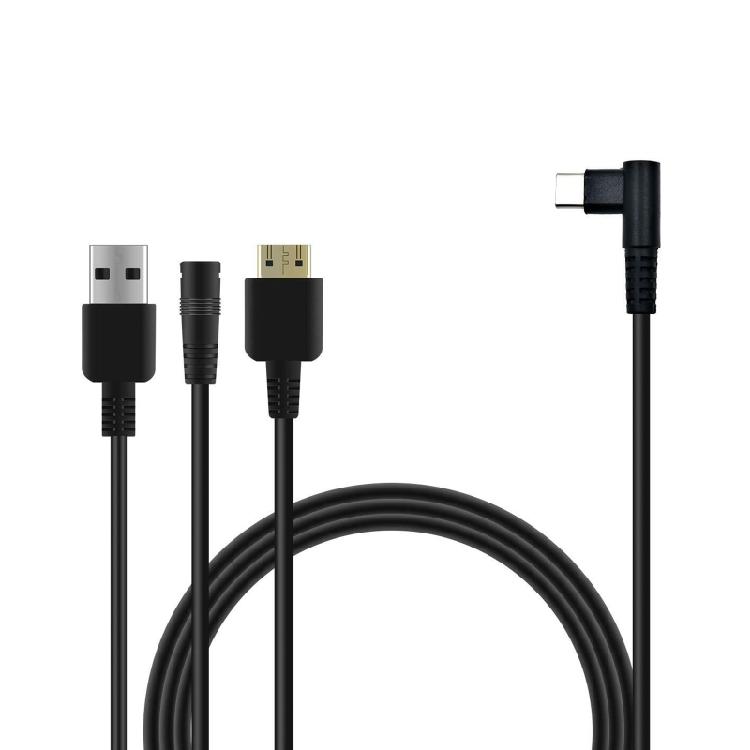 ForHUION 3 IN 1 Data Cable HDMI-compatible forKamvas Pro 12 KamvasPro 13/16