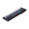 TOPINCN 61 Keys Electronic Keyboard Piano MQ6186 Multi-Function Microphone Touch Feel Home Use Lightweight USB Connection for Beginners Silent