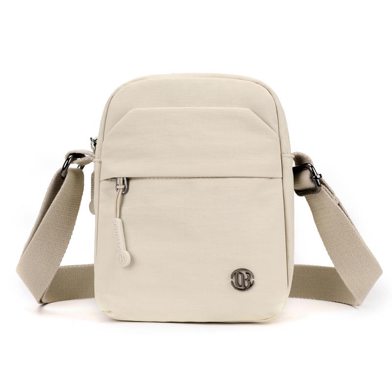 ChiBao Women's Summer Nylon Crossbody Bag - Lightweight, Wear-Resistant, Portable, Casual Small Square Bag.