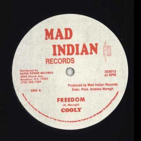 

12inch Record COOLY - Freedom / Version 333013 333 198- UK Reggae, Ska & Dub