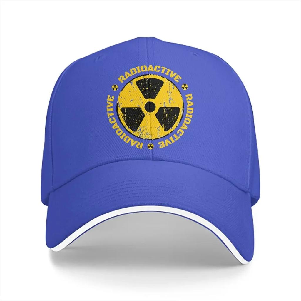 Radiation Symbol Baseball Cap Unisex Hats Women Visor Protection Snapback Radiation Symbol Caps