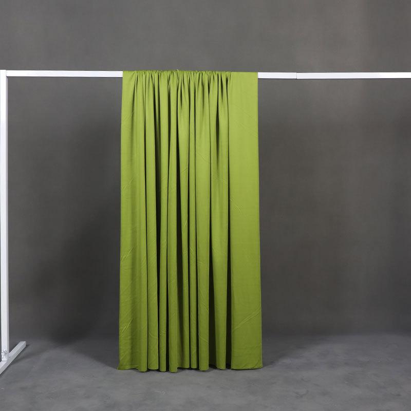 5/10M Milk Silk Stretch Fabric Wedding Arch Drapes Wedding Backdrop Curtain for Stage Banquet Birthday Party Sheer Drapery Decor
