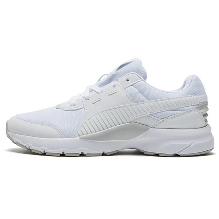 PUMA Future Runner Low Running Shoes White/Grey Men s 372611-01 EU 44