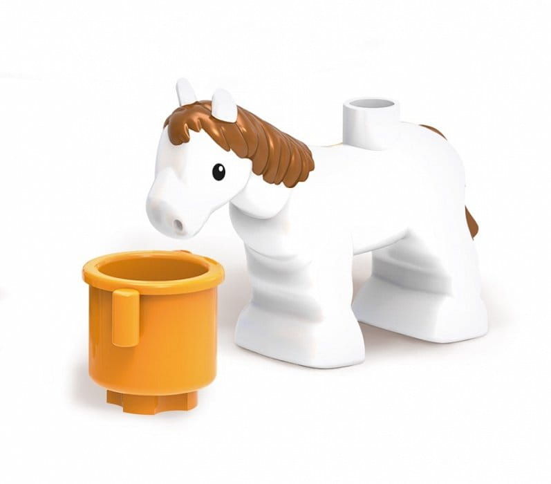 PROMOTION Mubi Blocks - My Farm 31 Pcs Horse Farm