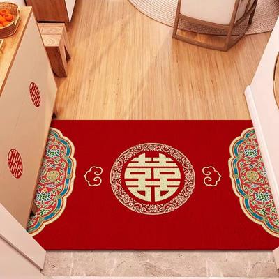 Wedding Bathroom Door Absorbent Mat Toilet Household Quick-drying Carpet Toilet Diatomaceous Mud Non-slip Cushion