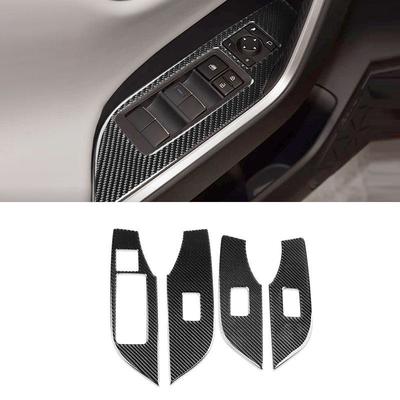 For Toyota RAV4 XA50      2024 2025 LHD Car Styling Interior Door Window Lift Switch Panel Button Frame Trim