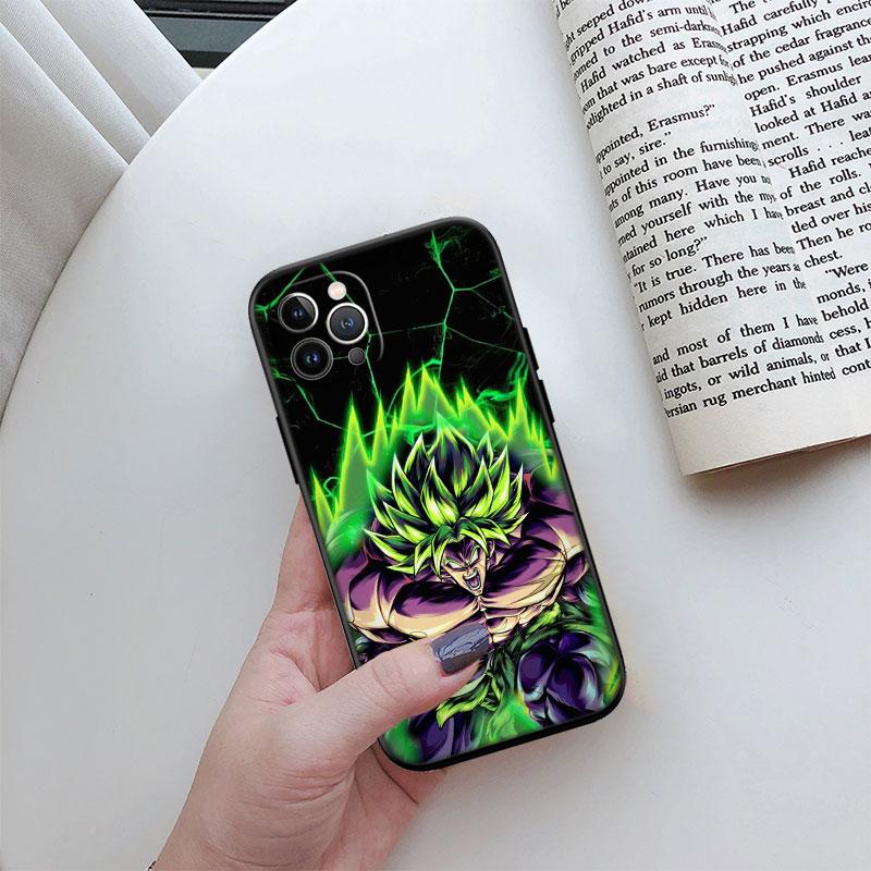 Dragon Ball BROLY Nuova Custodia per Telefono di Alta Gamma per iPhone 16 15 14 13 Pro Max Plus Mini