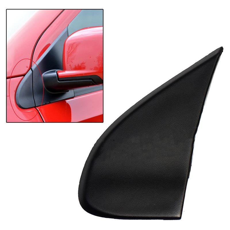 

5178151AD Front Left Side Rearview Mirror Flag Wing Molding Fender Cover Strip Fit for Dodge Journey 2009 2010- Black ABS