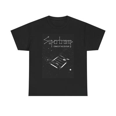 SuperTramp Tshirt 90s Rock Band Retro Design Art Unisex Heavy Cotton Tee