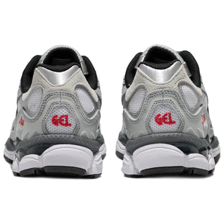 Asics GEL NYC Textile, Synthetic Leather Low Top Casual Shoes Unisex Gray 1201A789-102