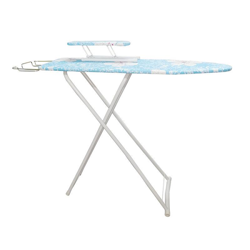 Reinforced Portable Folding Ironing Board with Anti-Scald Feature for Household Use