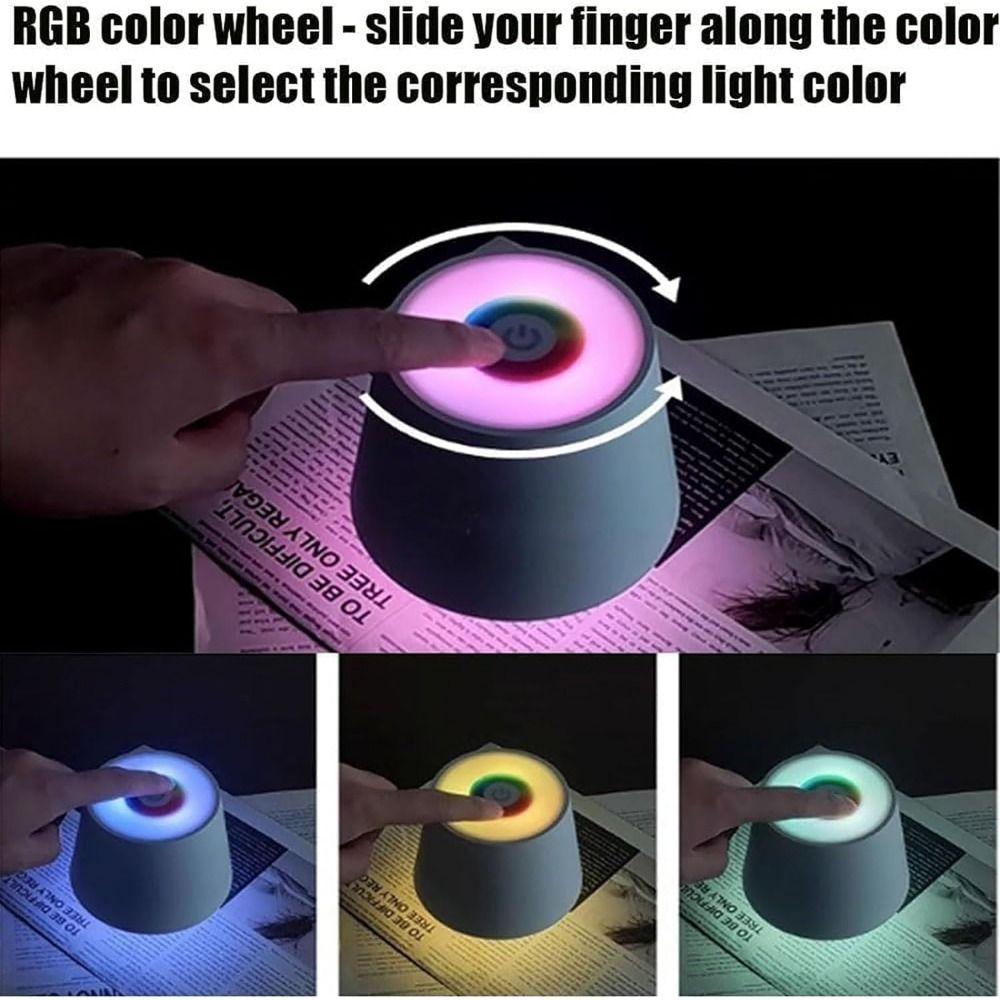 Portable Bottle Light Head Creative Cordless Table Lamp Unique Reading Light  Restaurants