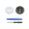 LQHZC Auto Light Sensor Cover, 0.7 Inch (18 Mm), Clear Smoke, Set of 2,