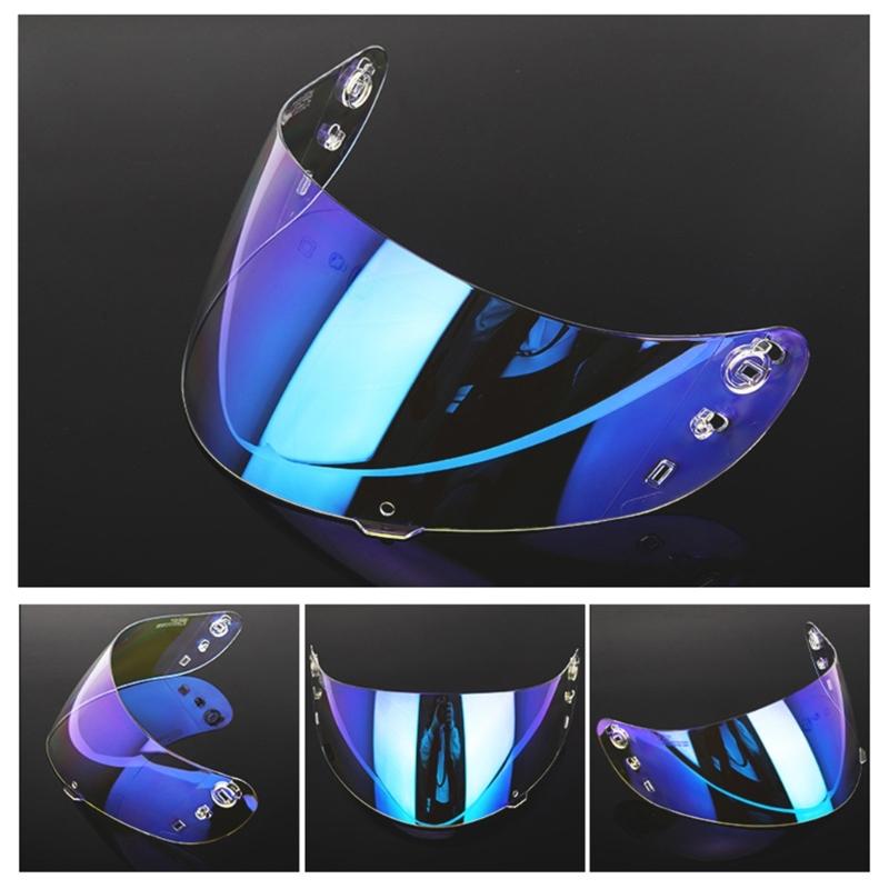 Vollvisier Helme Visier Linse Kratzfest Windschutz Helme Gesichtsschutz Ersatz Helme Visier für Icon IC-04