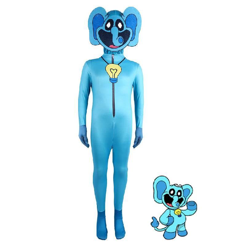 Playtime Smiling Poppy Critters Cosplay Costume Kids Adult Halloween Jumpsuit