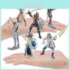 High Quality Pvc Model Of Mythical Western Knight With Weapons For Collectors And Enthusiasts