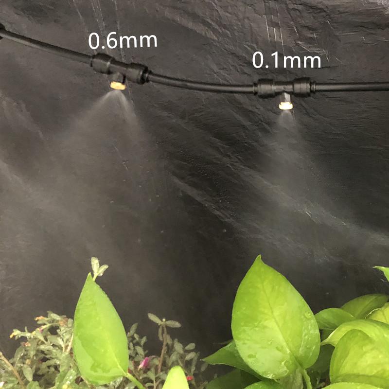 Tap Water Misting System for Courtyard and Trampoline Cooling