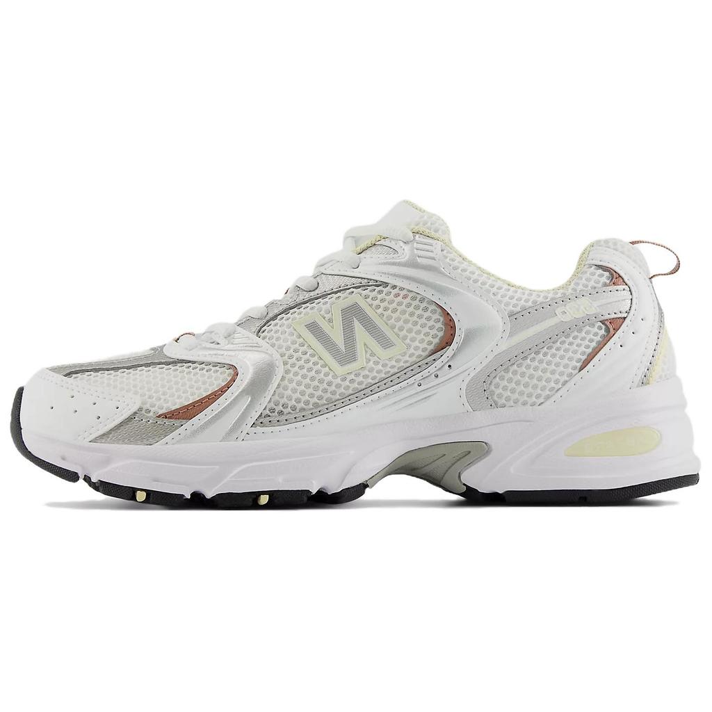 New Balance 530 White Calcium Unisex Sneakers Silver-Metallic MR530SGA