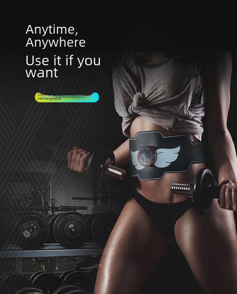 Intelligent Abdominal Muscle Toner for Men - Home Fitness Equipment for Weight Loss