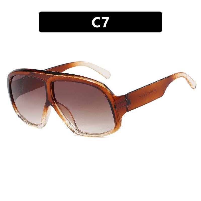 KEDUN 2025 Large Toad Shape Sunglasses: Trendy European-American Hip Hop Style for Fashionable Ladies