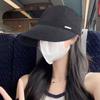 Breathable Hollow Out Bucket Hat Summer Sun Protection Hat Women Outdoor Visor Hat Ponytail Design Fashion Casual Caps