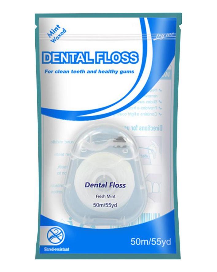 50M Portable Floss Care Picks Tooth Cleaning Tool With Case Practical Health Hygiene Supplies Oral Care