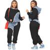 2025 European & American Women's Casual Fashion Hoodie Jogger Set - Versatile Two-Piece Sportswear