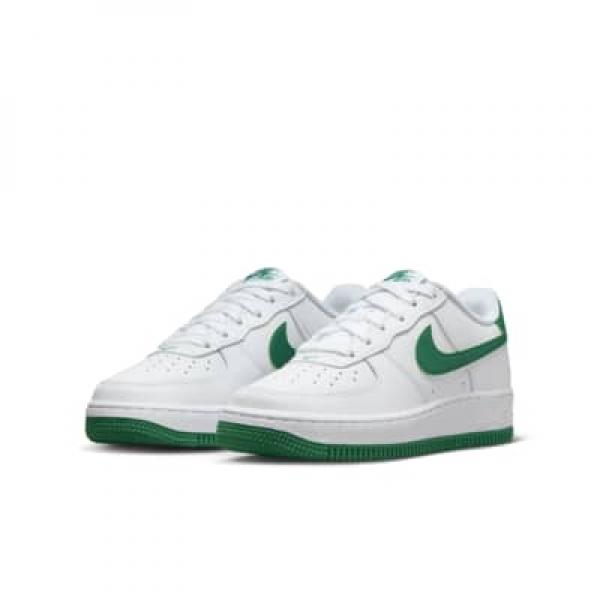 nike junior air force 1 low le white sneaker