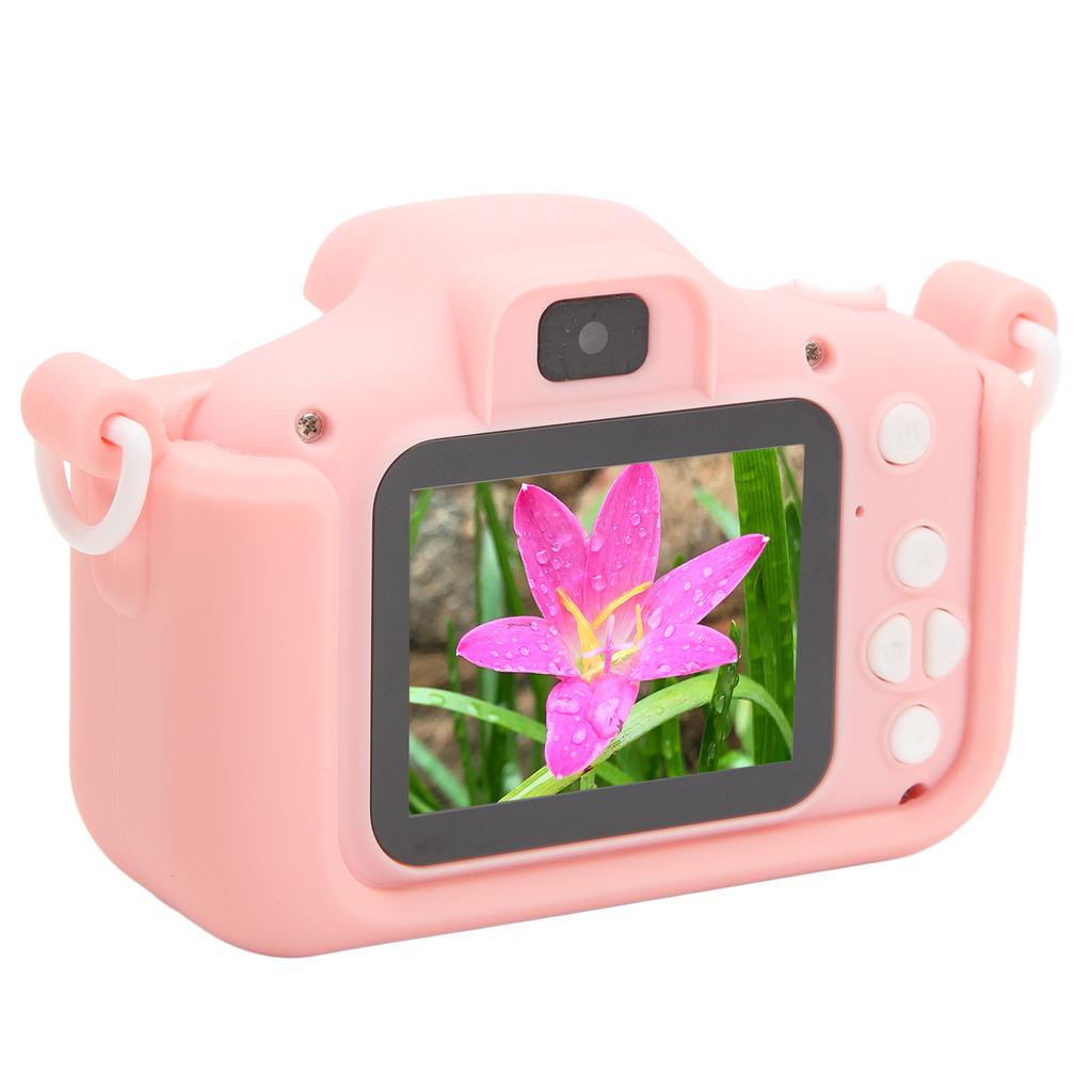 Aparat dla dzieci 20MP HD Podwójny aparat Różowy Astronauta Aparat cyfrowy dla malucha na prezenty świąteczne urodzinowe